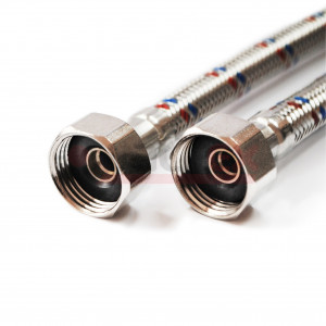 S/S 250сm В-В Valfex Гибкая подводка для воды (внутр.-внутр.)