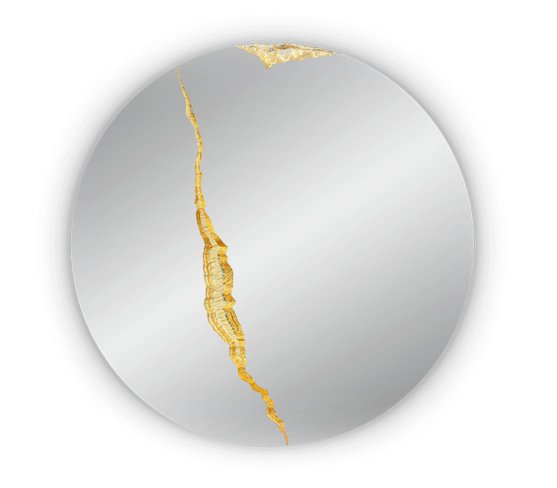 0-039 Зеркало Люмьер круглое II Boca Do Lobo 