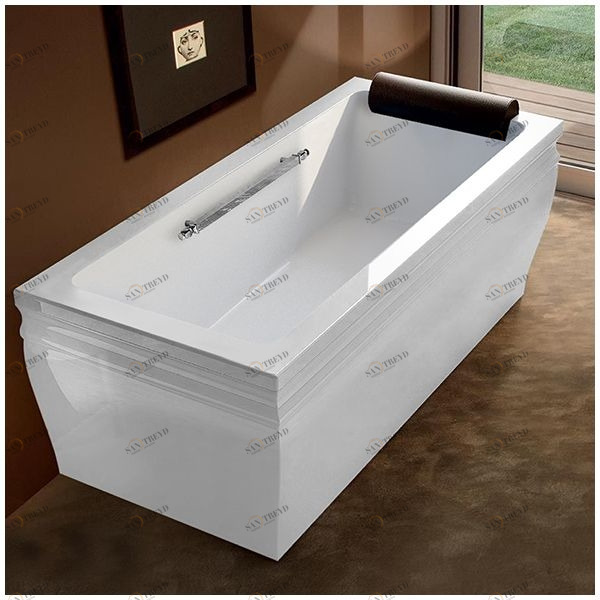 Ванна с рамой белая Gruppo Treesse Blanque 1880 DXVTLV1681