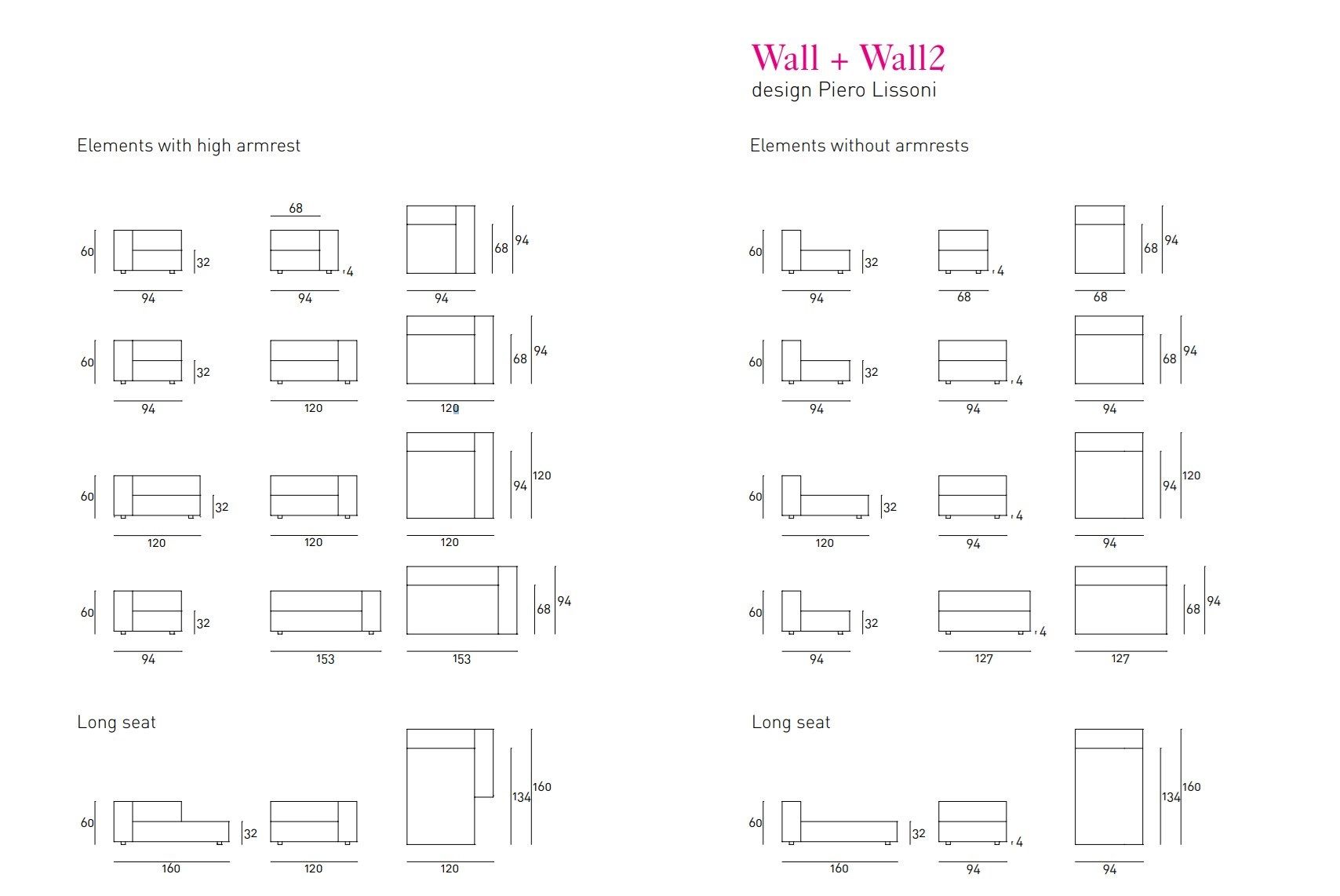 Ткань раскладной диван-кровать Living Divani Wall ARCH-00065916 - Вид №6
