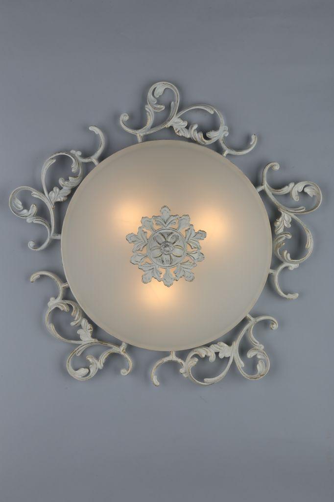 Потолочный светильник Omnilux OML-76417-03 OMNILUX OML-764 203704 Белый;серебро  - Вид №1