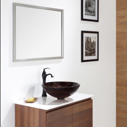 GV-394-19mm Накладная раковина на столешницу  прямоугольная Krausru  - Вид №7