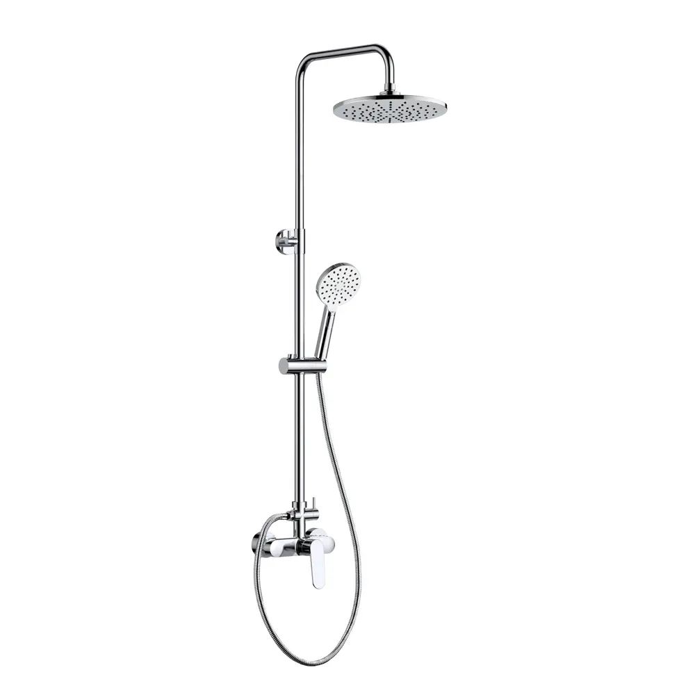 Душевая система Esko Ansi STA17 со смесителем 2 режима цвет хром STLM-2110206