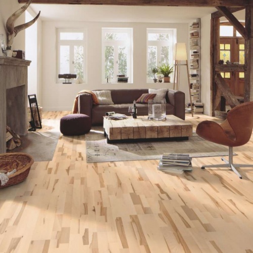 Паркетная доска Meister PС 200 Classic Лайвли 918 Бук Натур (Гладкая) 2400х200 мм 2300200103 - Вид №10