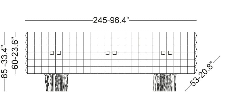 Шкаф из массива дерева с распашными дверцами Il Pezzo Mancante кусок 10 ARCH-00151615 - Вид №8
