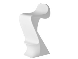 Высокий садовый стул из полиэтилена