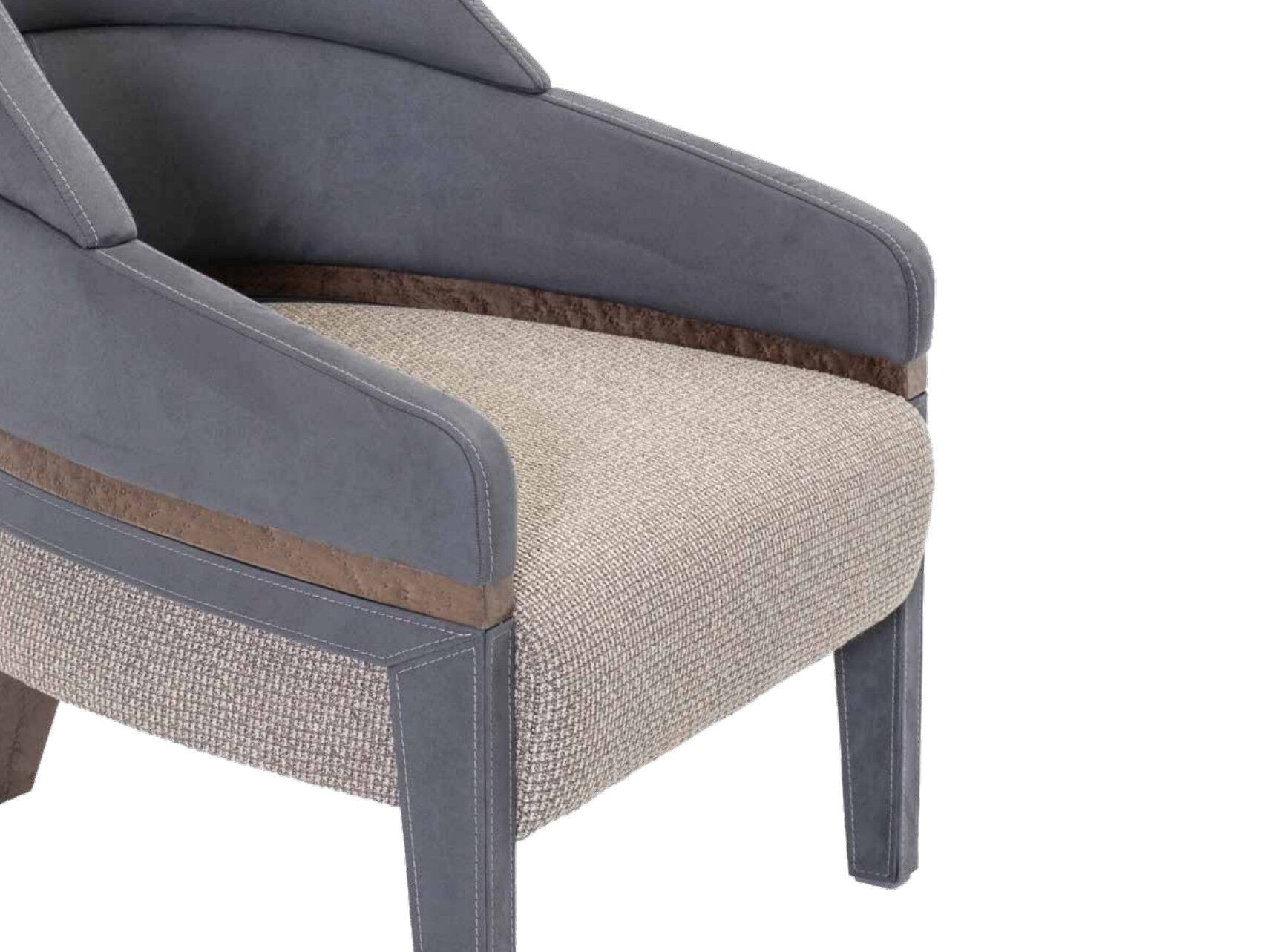 Тканевое кресло с подлокотниками Zebrano Hypnos ARCH-00007490 - Вид №1