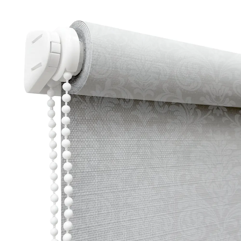 Штора рулонная Legrand Дамаск 80x175 см ваниль 86542178 STLM-2109110 DOMLEGRAND - Вид №1