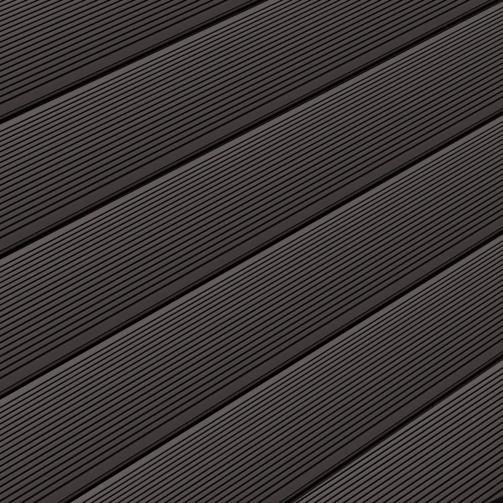 Террасная доска ДПК T-Decks цвет Венге 4000x150x20 мм двусторонний вельвет 0.45 м² STLM-2132737 - Вид №6