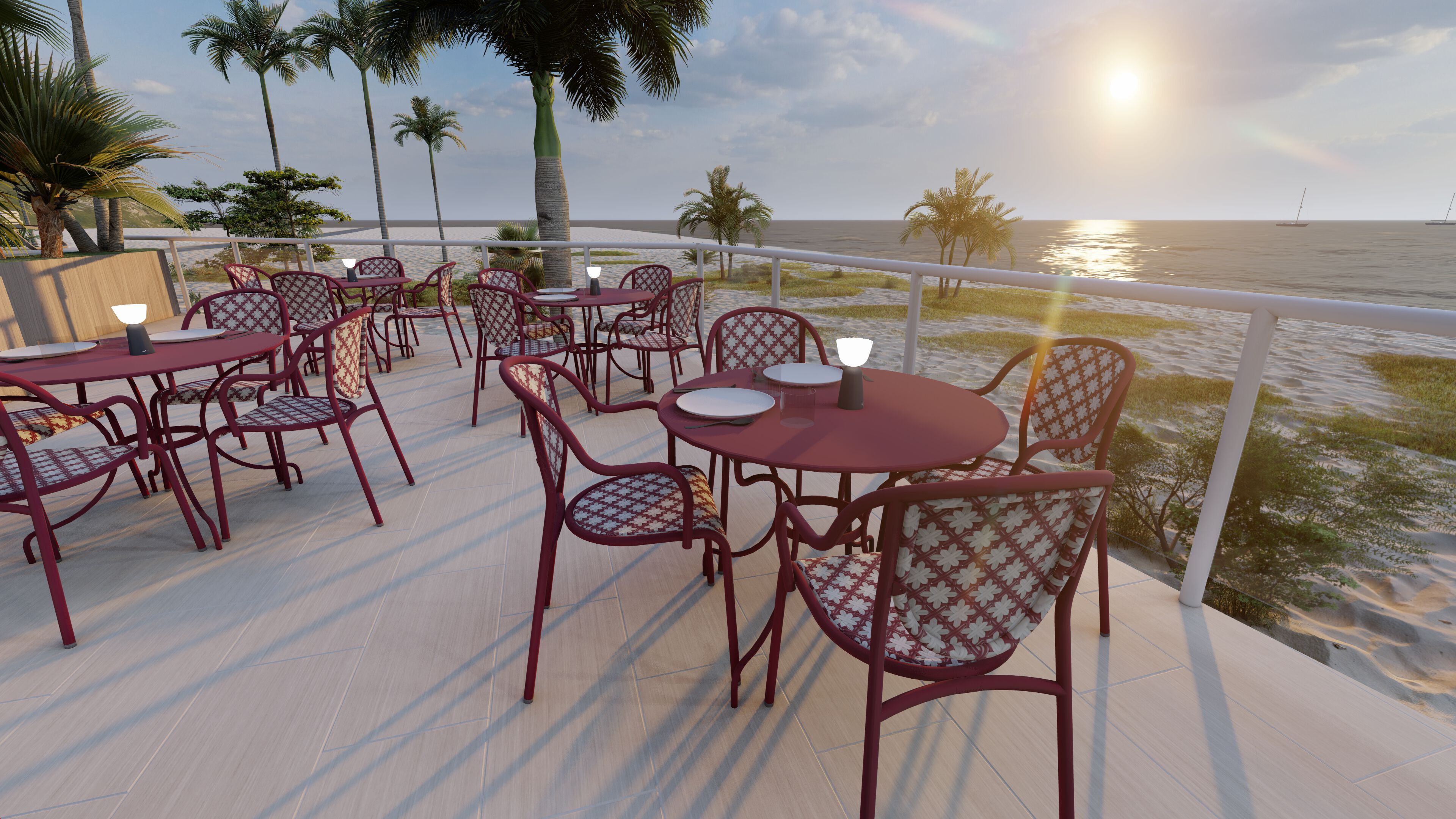 Стальной садовый стул с подлокотниками Fermob Parisienne 21 ARCH-00118041 - Вид №9