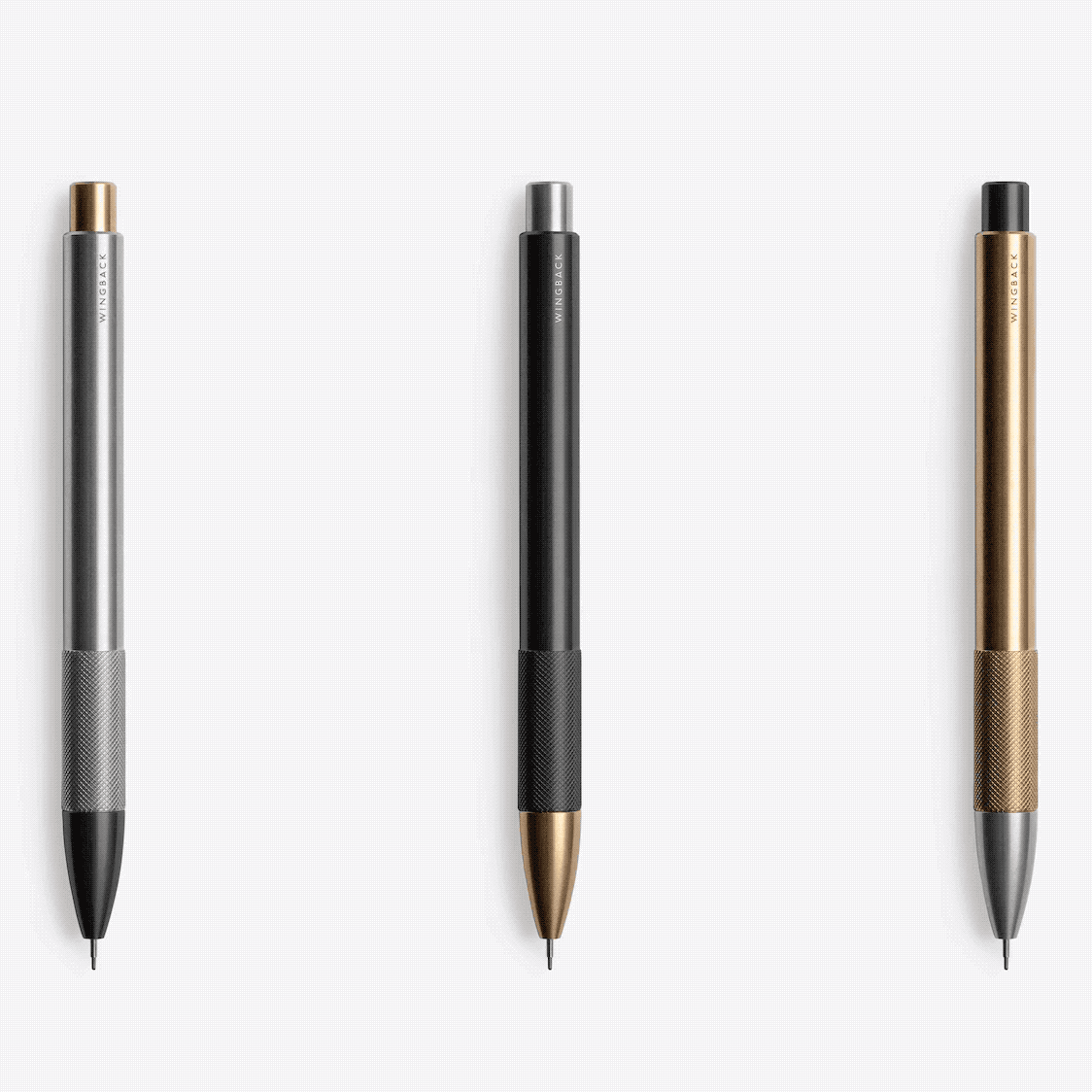W207BRA-7 Механический карандаш - латунь - 0,7 мм Wingback  - Вид №14