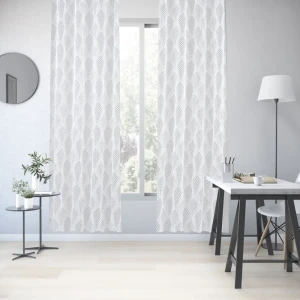 Тюль на ленте Inspire Lorca 300x280 см цвет белый 89343208 STLM-2051015