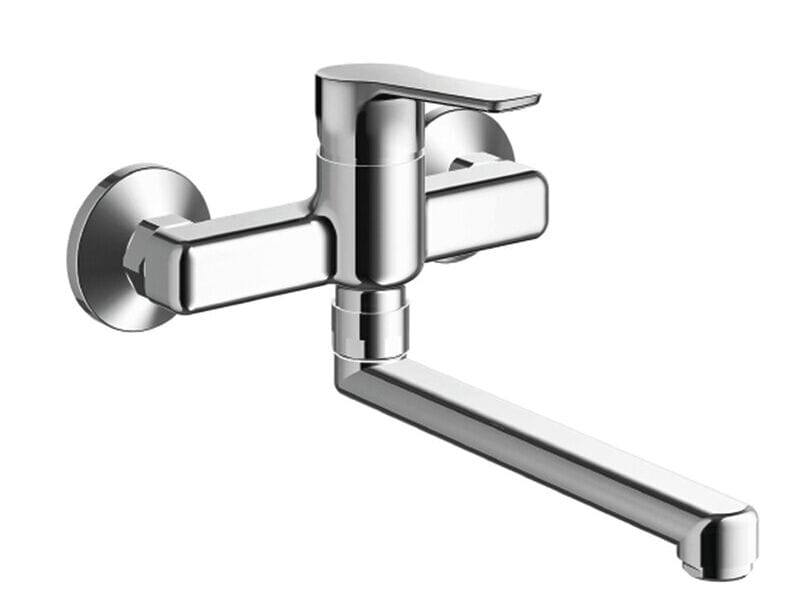 Однорычажный настенный кухонный смеситель CRISTINA Rubinetterie Prime ARCH-00144741