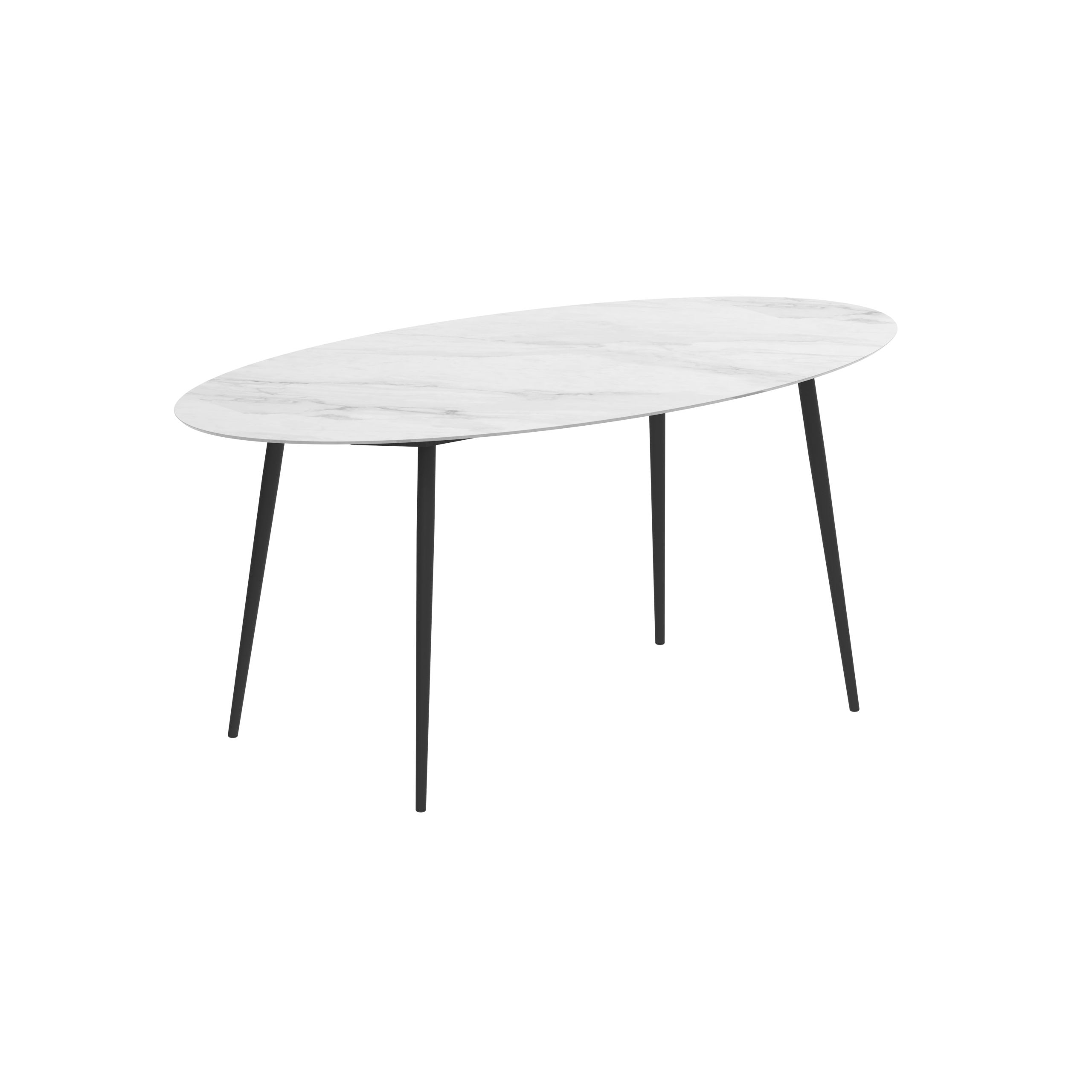 Высокий овальный керамический садовый стол Royal Botania Styletto ARCH-00129376 - Вид №2