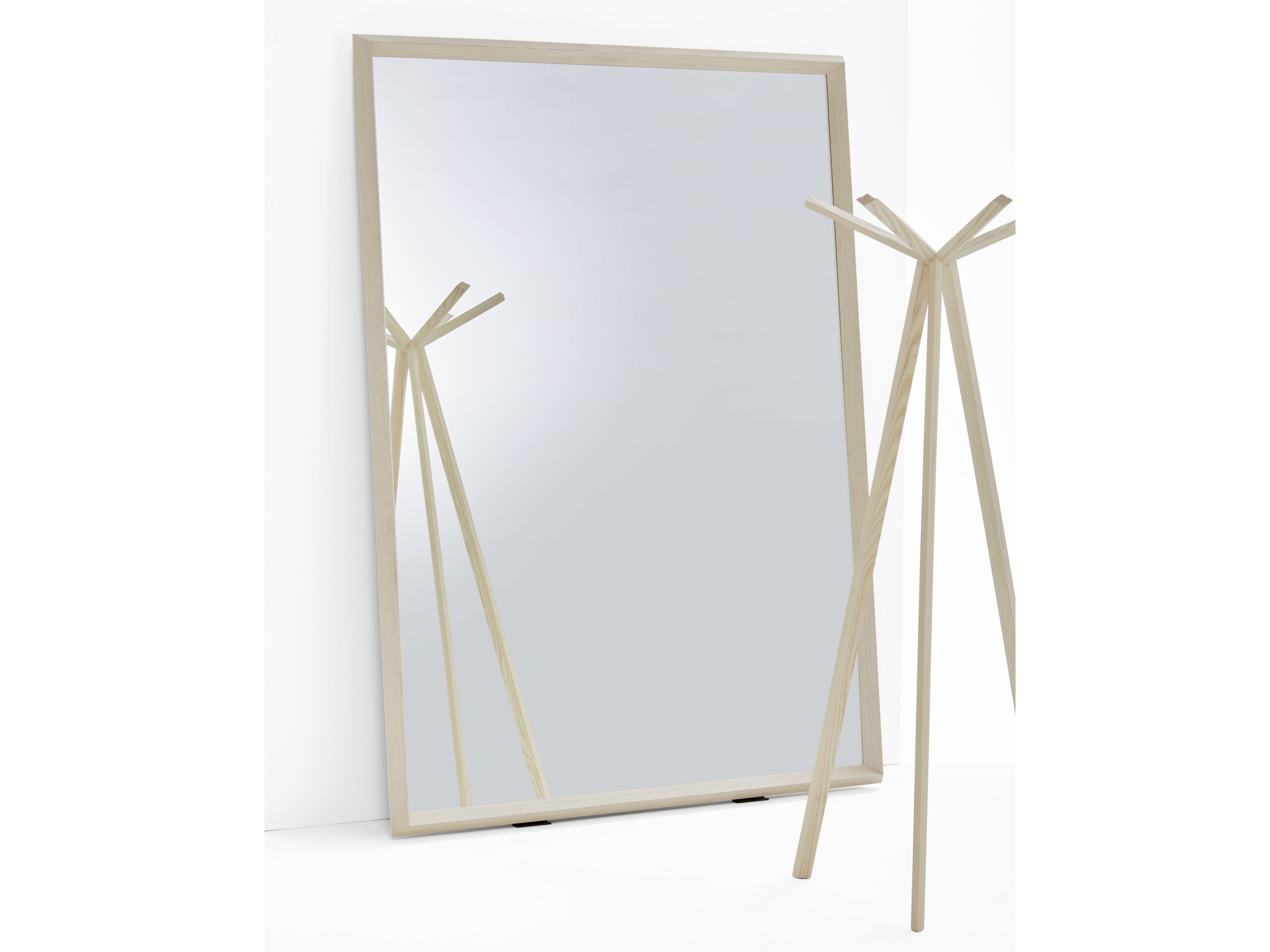 Прямоугольное напольное зеркало из ясеня с рамкой DE PADOVA Rokumaru ARCH-00070237