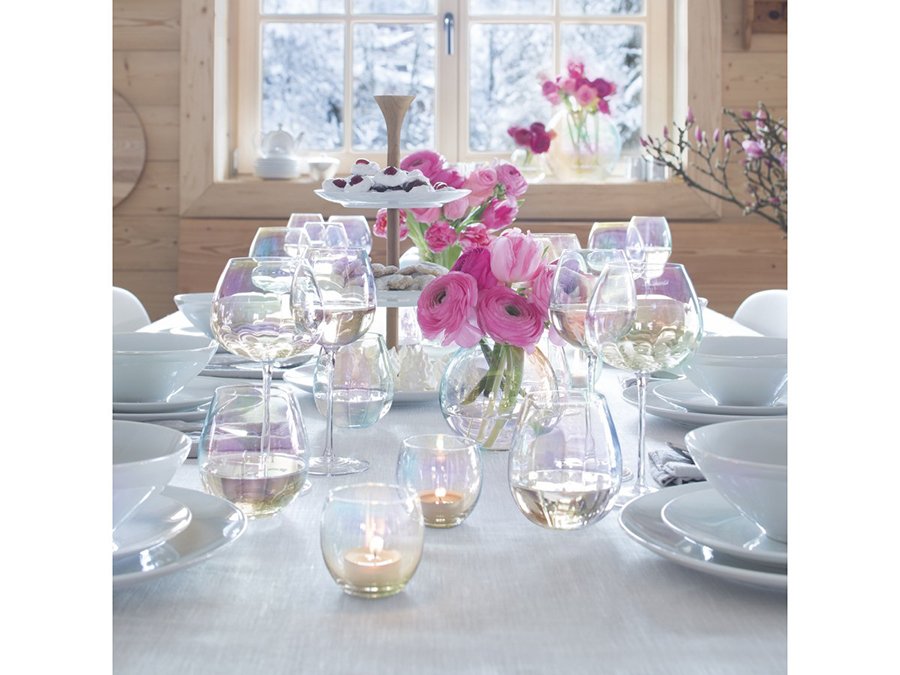 Набор из 4 бокалов-флейт 250 мл Pearl LSA INTERNATIONAL PEARL 00-3863032 Прозрачный - Вид №1