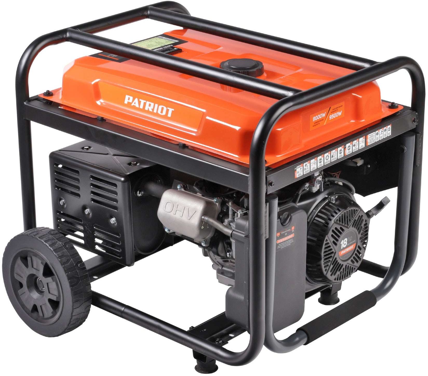 Электрогенератор   бензиновый Patriot GRA 9500 AWS 5099877 STDN-0066089 - Вид №6