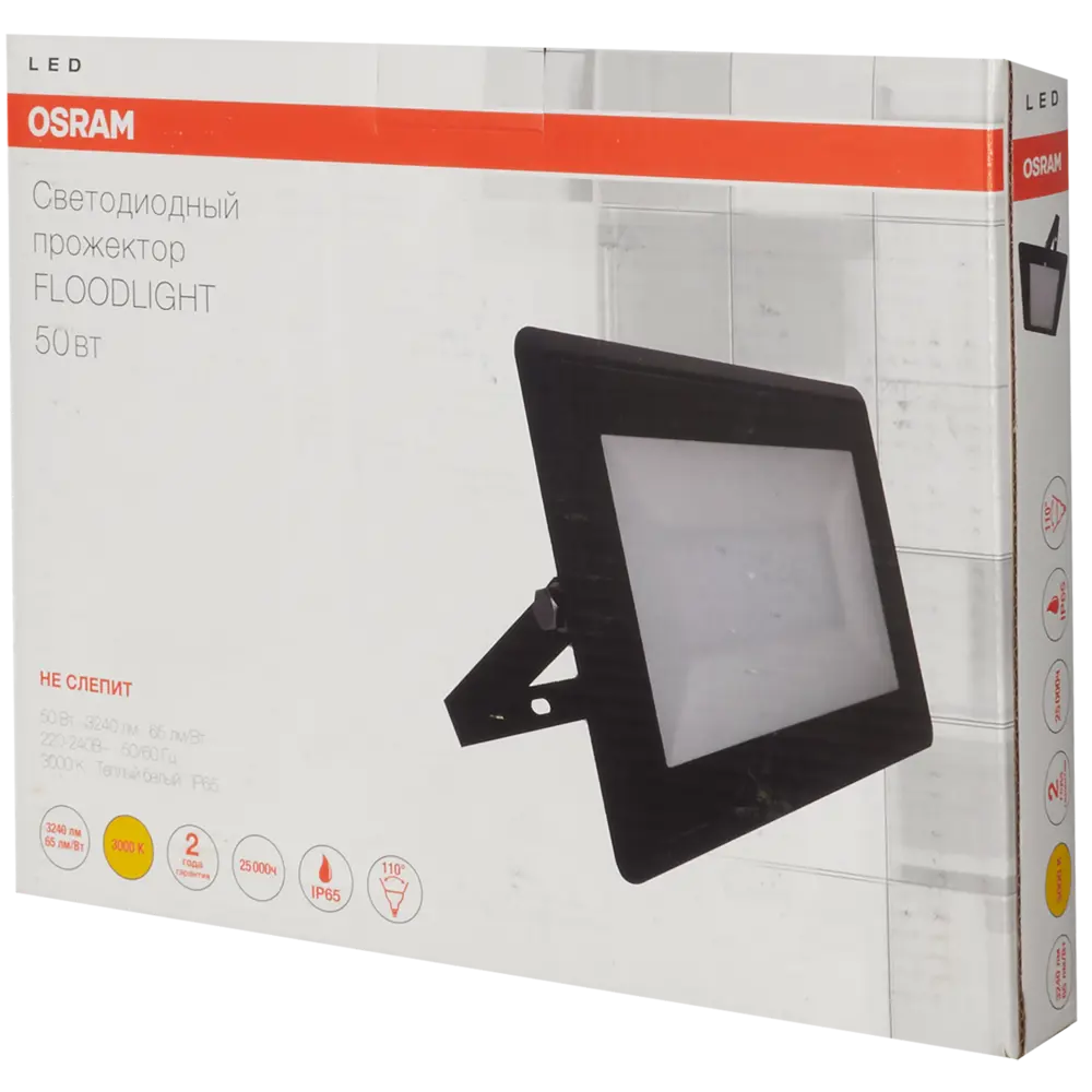 Прожектор светодиодный уличный 50 Вт 3000К IP65 82308763 STLM-2038114 OSRAM  - Вид №4