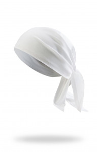 59162 Косынка х-б белая  Головные уборы  размер