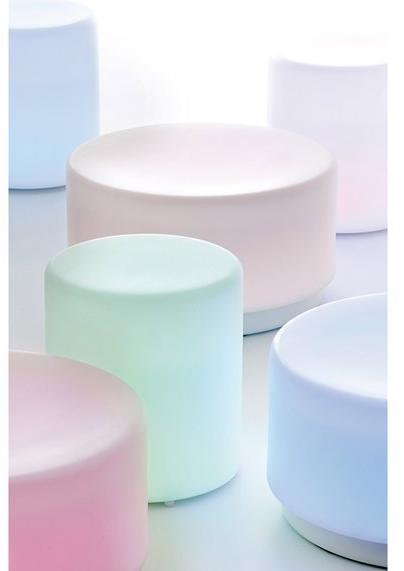 Pedrali Низкий светящийся табурет из полиэтилена Wow sun-id-1369083 - Вид №1