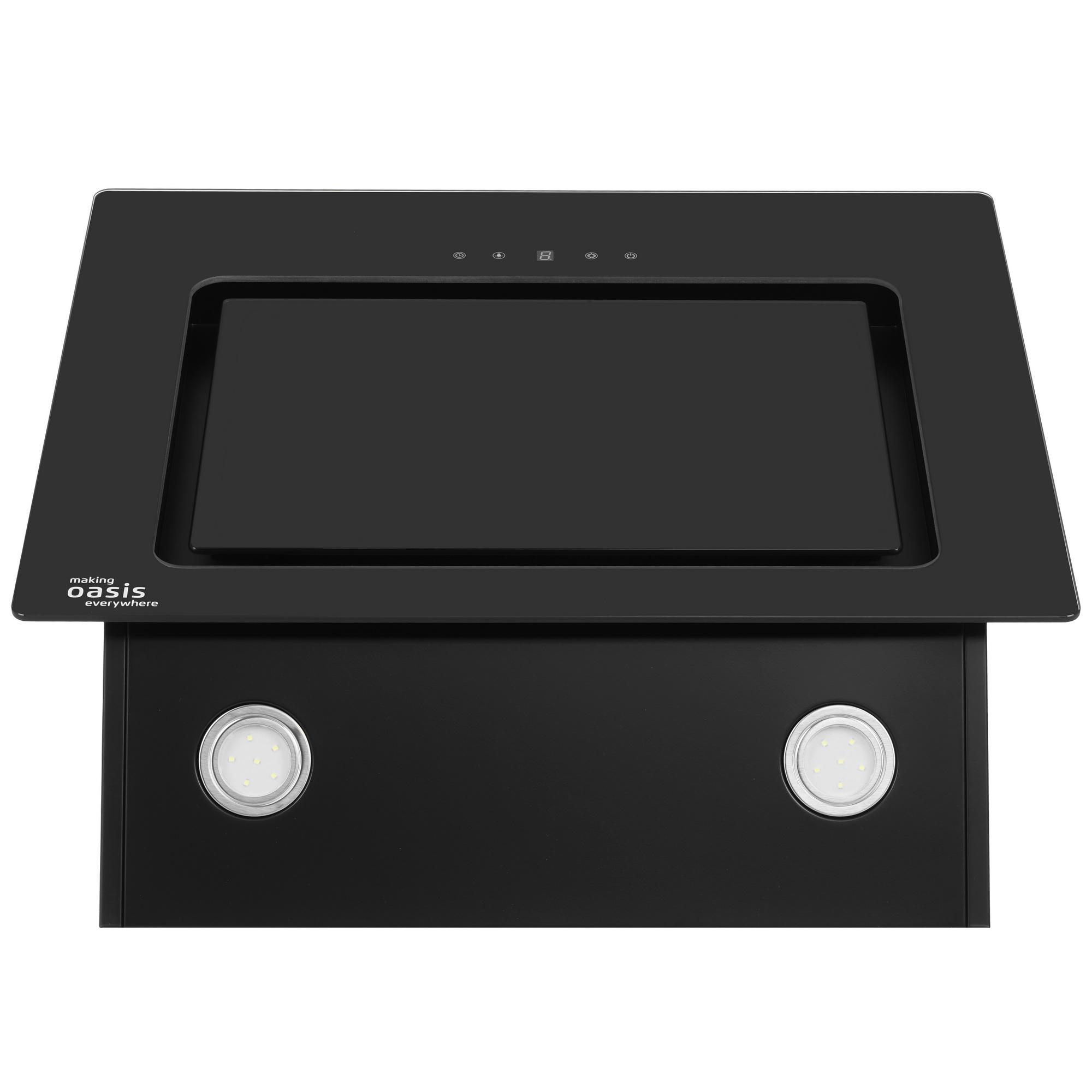 9082723 Вытяжка наклонная Оasis NA-60B черный/черный OASIS STDN-0110590 - Вид №6