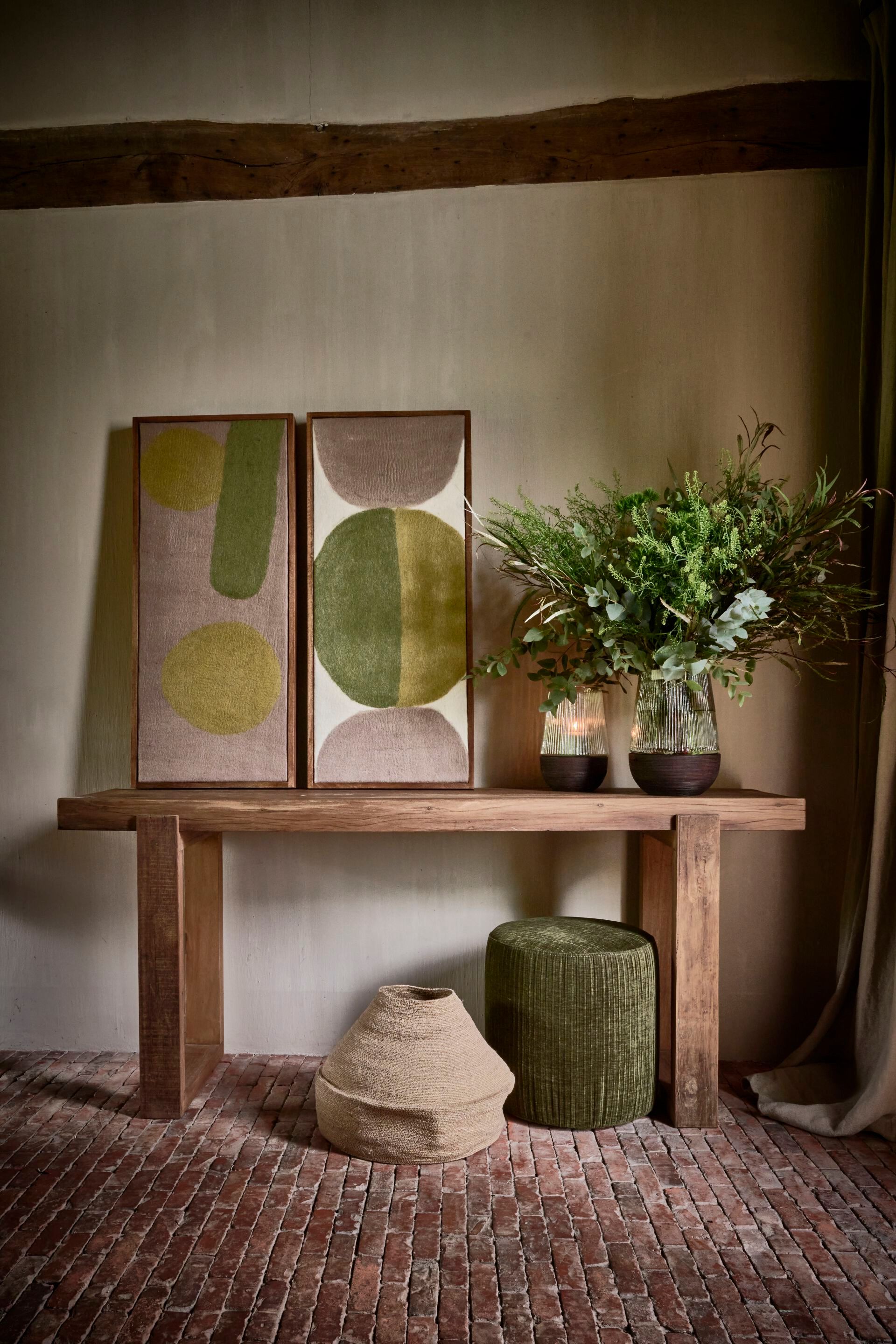 Деревянная и стеклянная ваза / подсвечник POMAX Arbre ARCH-00038800 - Вид №16