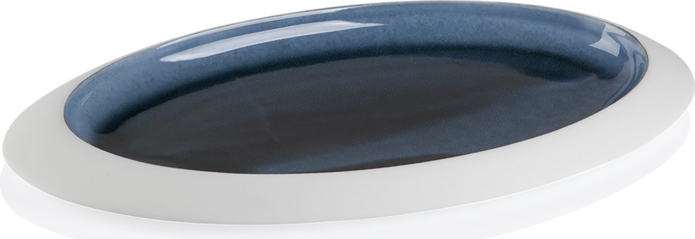 10586018 Hering Berlin Блюдо овальное Hering Berlin "Безмолвие. Океан" 33,5см Фарфор 