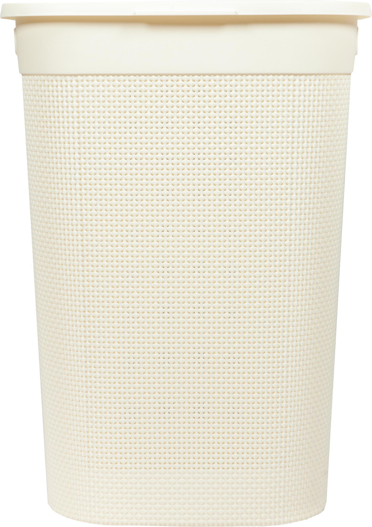 87196061 Корзина для белья цвет молочный OSLO STLM-0073435 PLAST TEAM 