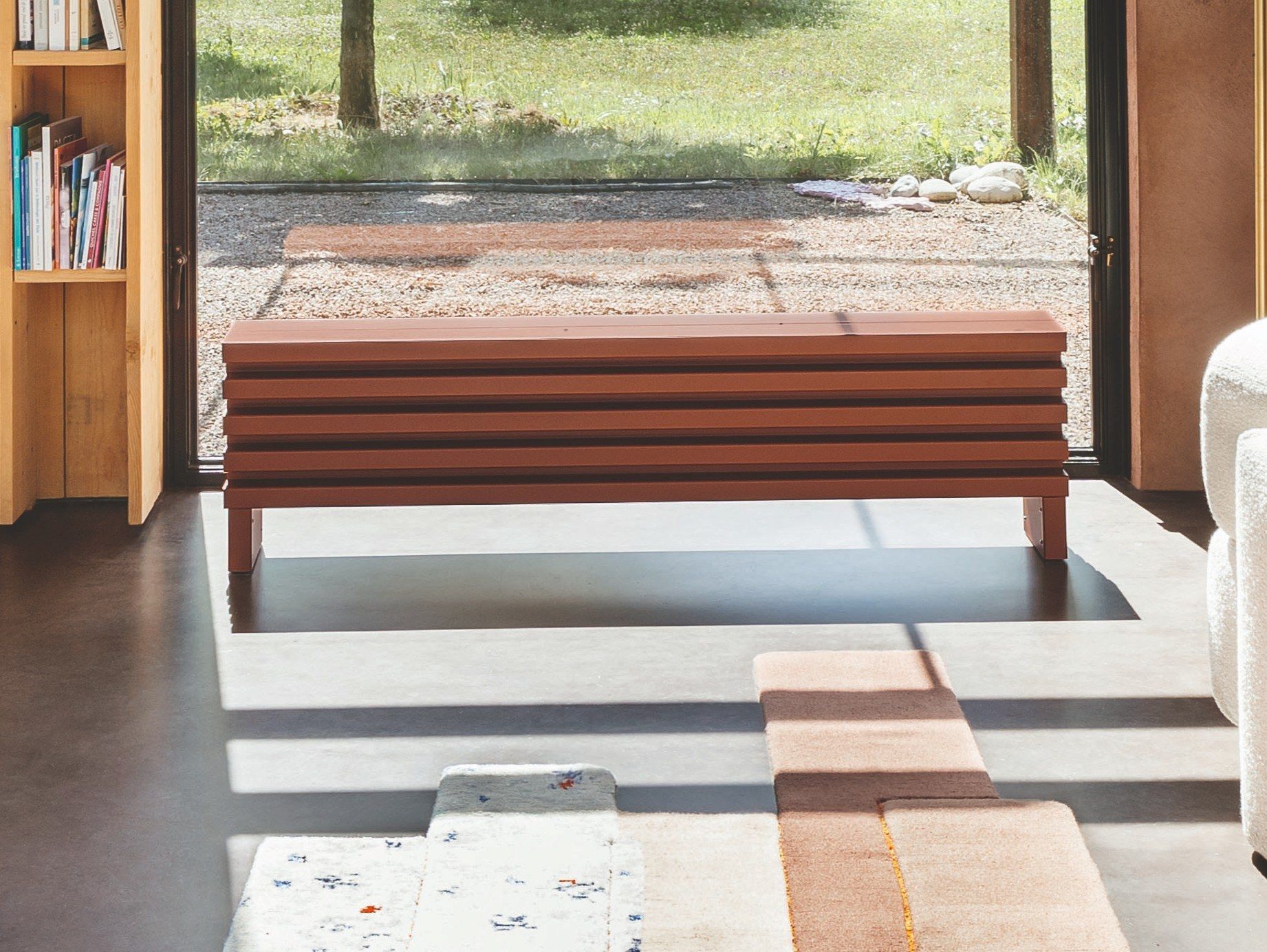 Горизонтальная горячая вода скамейка полотенцесушитель Tubes Elements ARCH-00078265