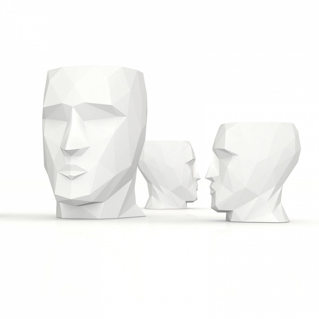 Приставной столик фигурный светящийся 49 см LED RGBW battery Adan от Vondom VONDOM ADAN ОТ VONDOM 298575 Розовый;фиолетовый  - Вид №6