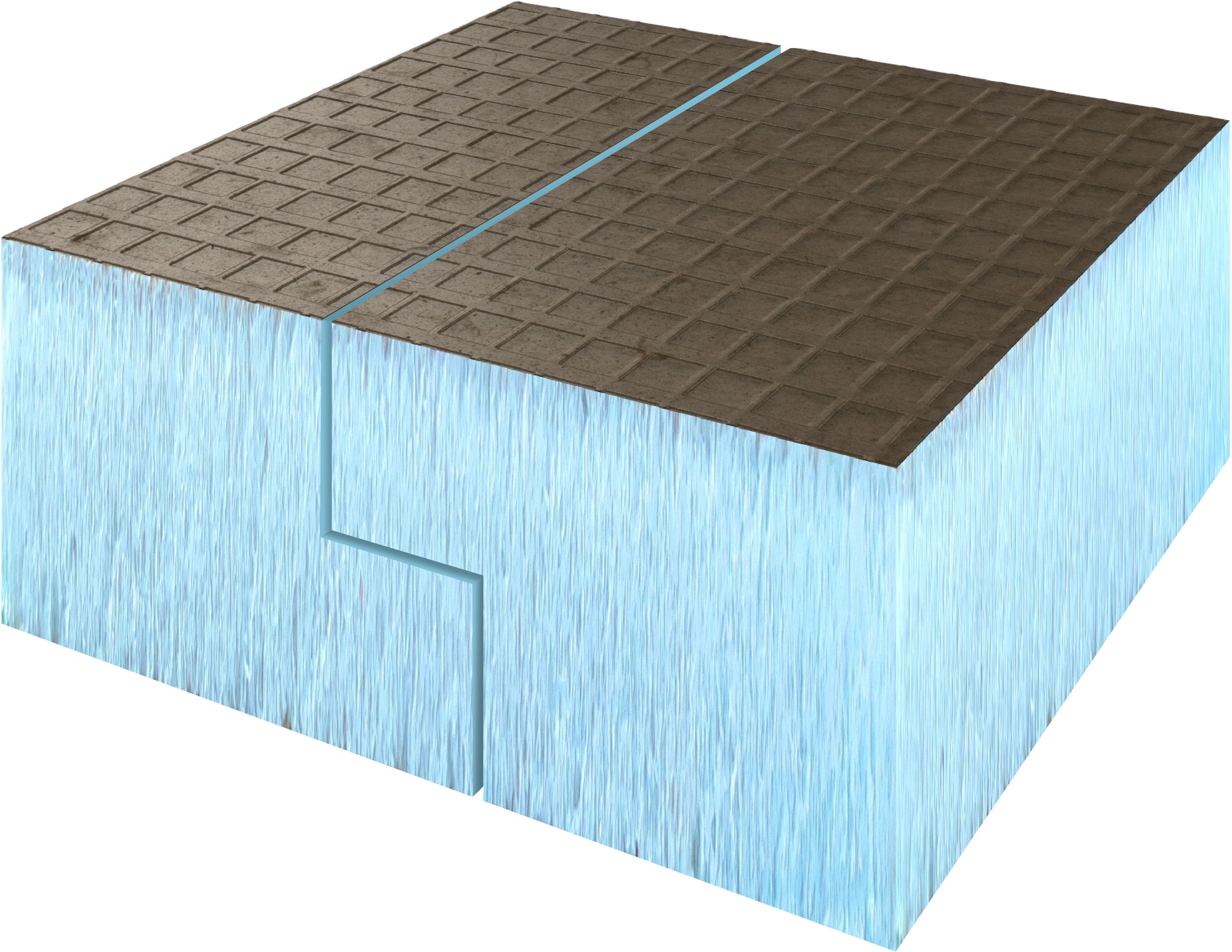 RPG1B40#1 RPG Панель для утипления фасада 2485x585x40 L