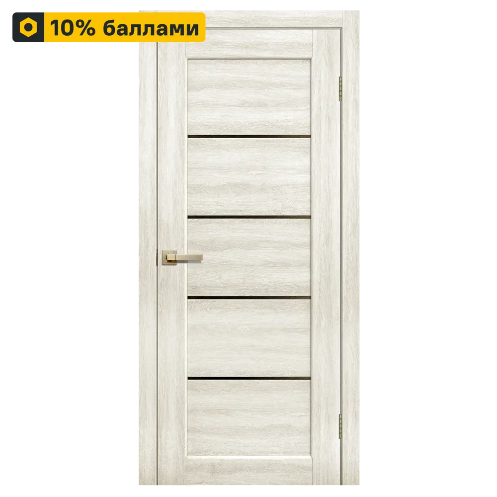 Межкомнатная дверь ARTENS Брио с ПВХ-покрытием дуб филадельфия 70×200 см 83859908 STLM-0045035