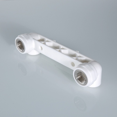 VTp.724.0.02004 Планка полипропиленовая с водорозетками Valtec 20 мм х 1/2"  - Вид №9