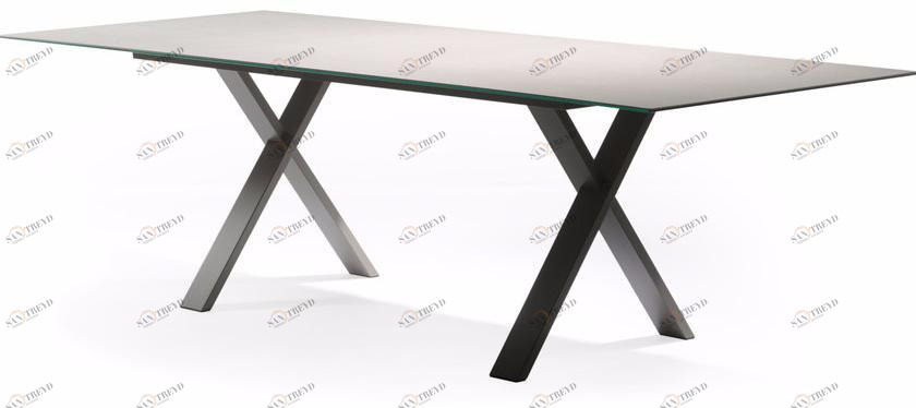 Joli Прямоугольный керамический садовый стол Cross sun-id-1368444