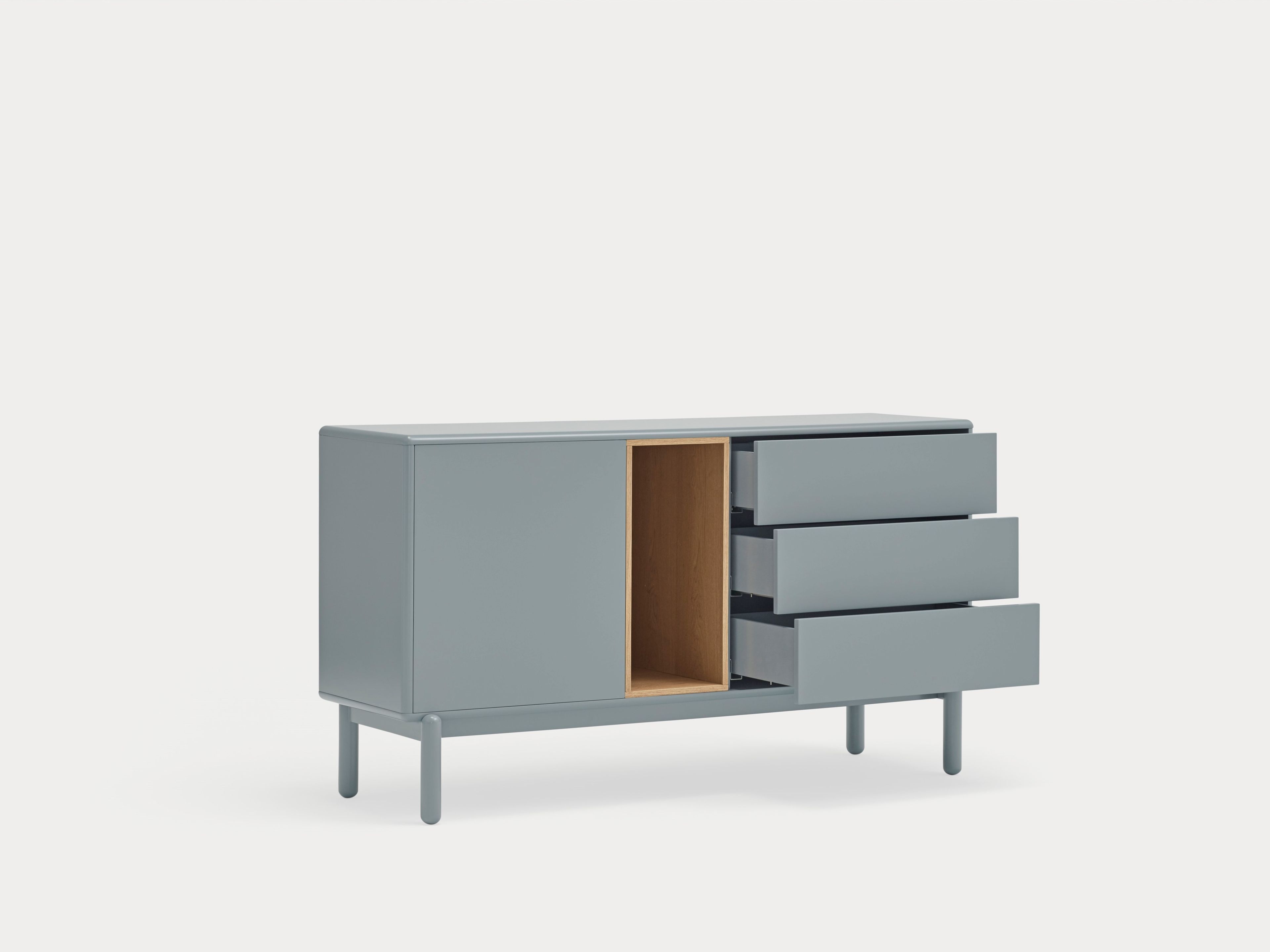 Шкаф из МДФ с распашными дверцами и ящиками TEULAT Corvo ARCH-00138554 - Вид №26