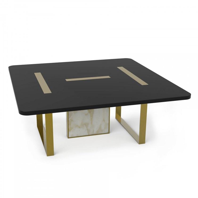 MARIONI Квадратный деревянный обеденный стол Tyron 02844 - Вид №1