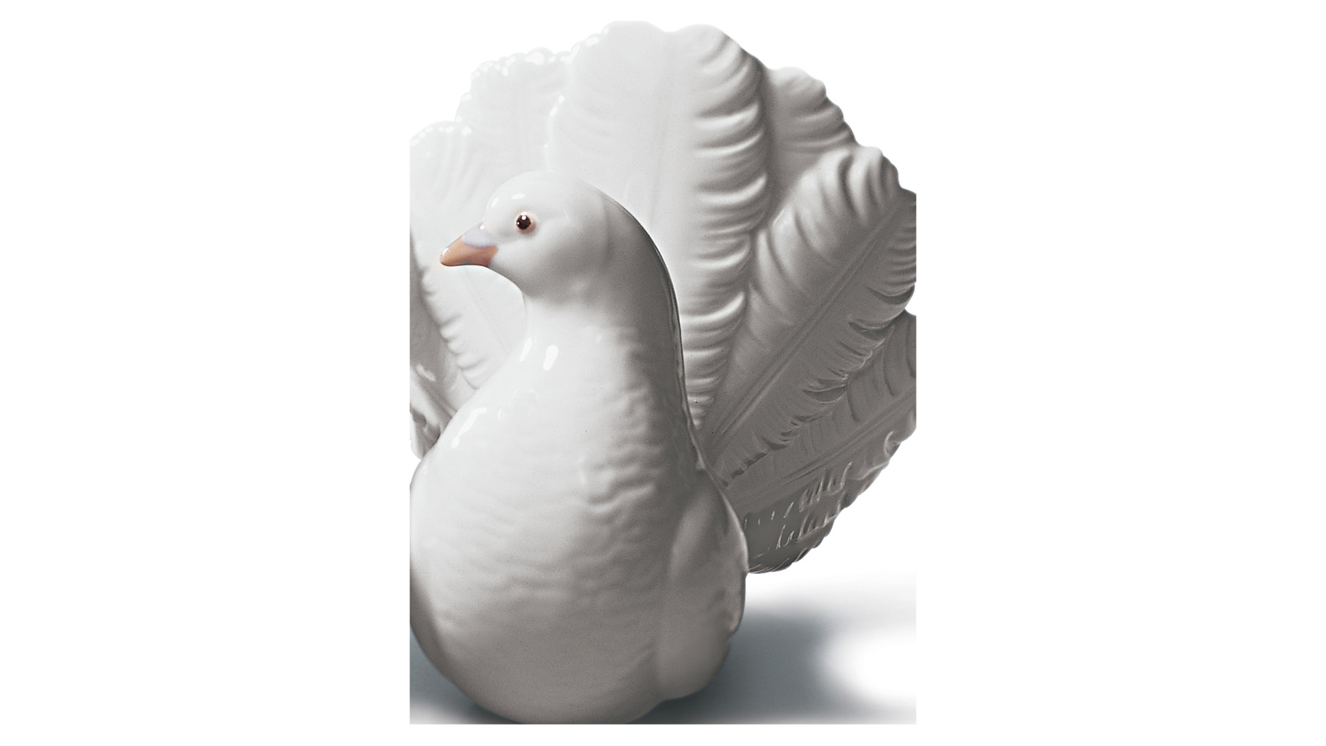 10668951 LLADRO Фигурка Lladro "Пара голубей" 19x12см Фарфор Lladró  - Вид №2