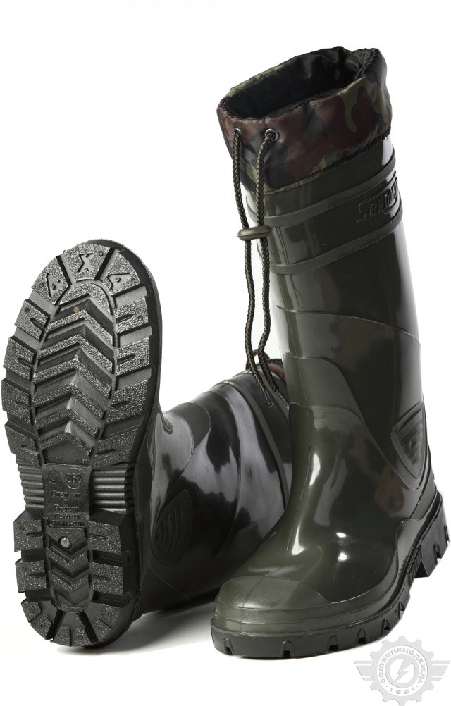 66654 Сапоги ПВХ с манжетой с меховым чулком утепленные, арт. 165-10Н  Зимняя обувь  размер 43 Спецодежда 