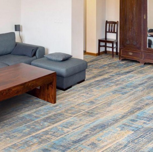 Пробка CorkStyle Wood XL Color Aquamarine (Гладкая) 1235х200 мм 1000900017 - Вид №3