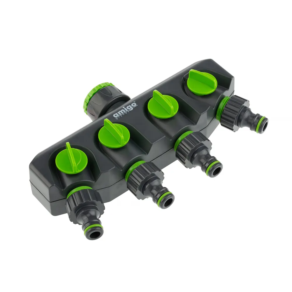 Распределитель Amigo 4-канальный для подключения нескольких шлангов 89347100 STLM-1444683