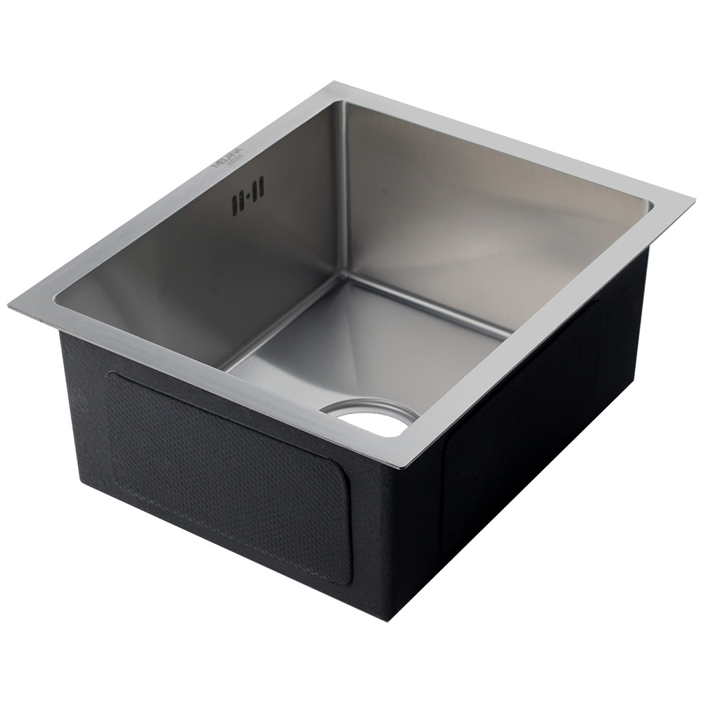 Мойка H4538 MELANA ProfLine 3,0/200 САТИН врезная прямоугольная с коландером H4538 H4538 сатин - Вид №6