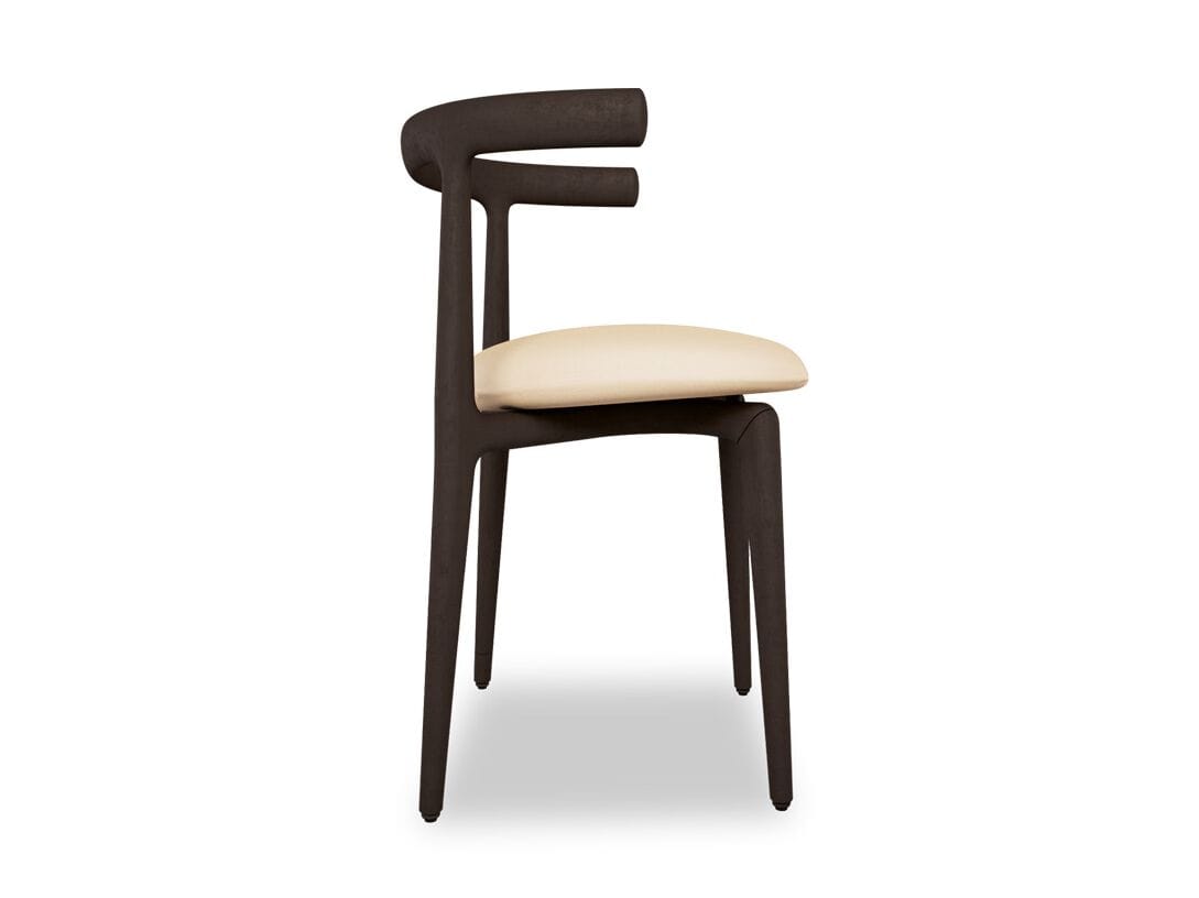 Стул из массива дерева с мягким сиденьем Baxter Himba ARCH-00043488 - Вид №2