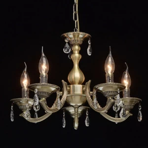 Подвесная люстра MW-Light Аврора 3 371011605 MW-LIGHT ДИЗАЙНЕРСКИЕ, АВРОРА 185832 Бронза