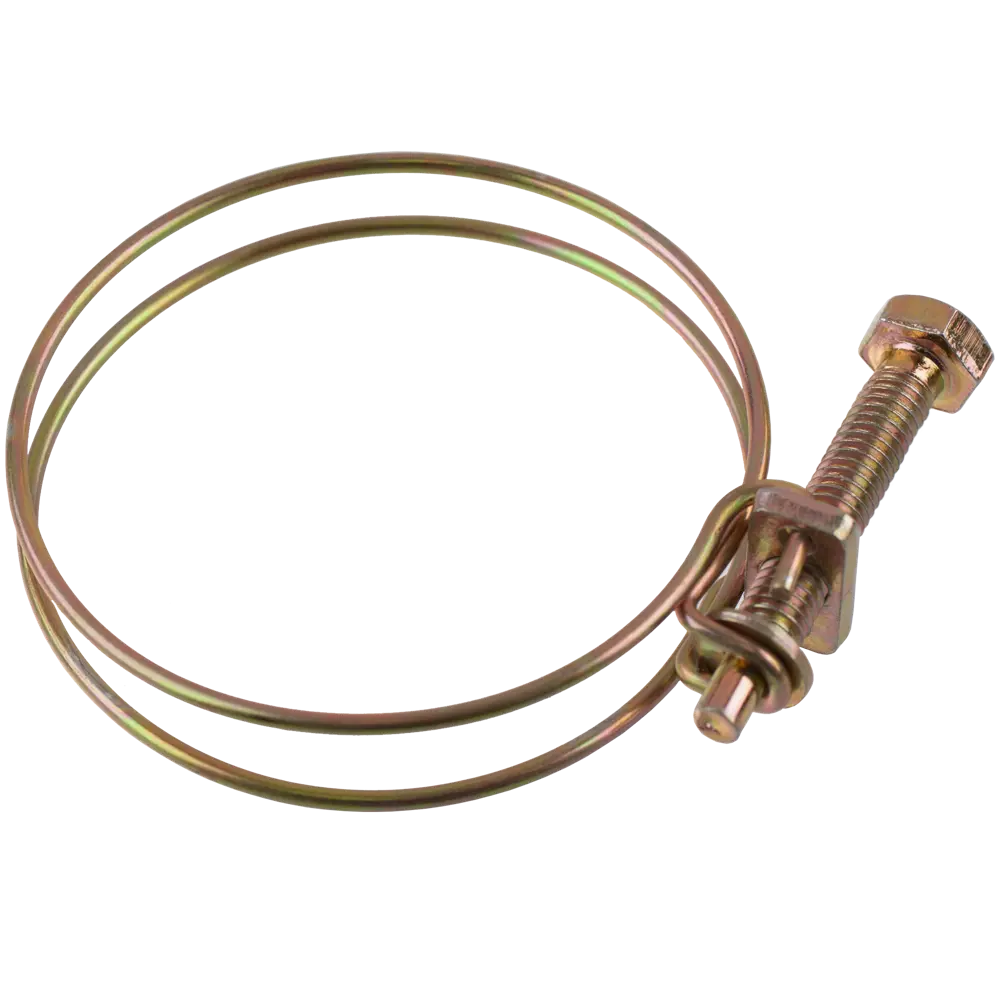 Хомут проволочный 53-58 мм, оцинкованный, 2 шт. 83724614 STLM-2194453 Santreyd  - Вид №1