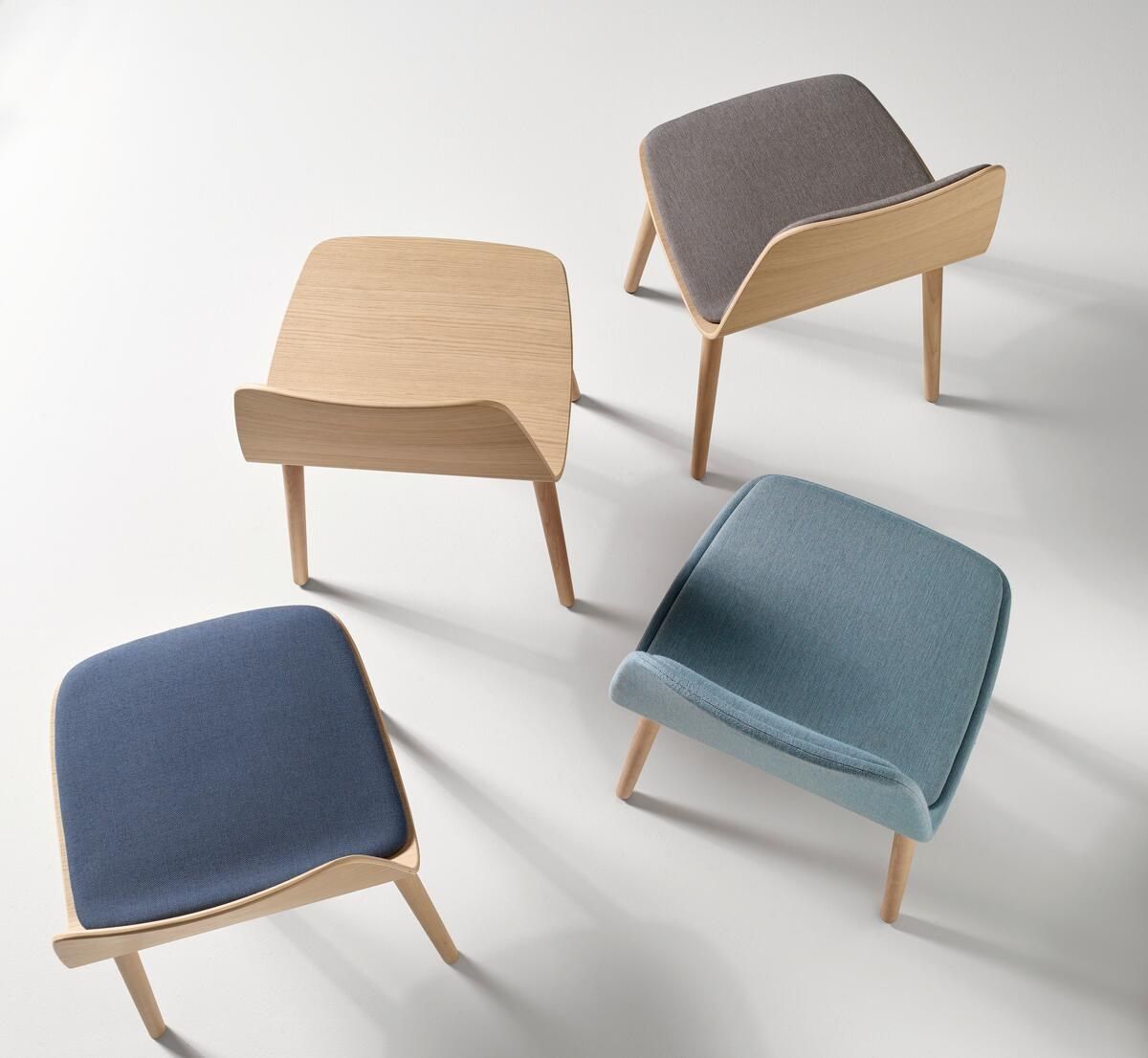 Деревянный стул с двумя подушками TREKU Bisell ARCH-00098514 - Вид №5