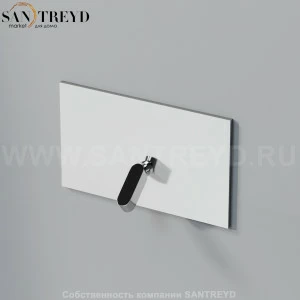 Встроенный однорычажный джойстиковый смеситель ARUB1012NS SQUARE для ванны или душа хромированный