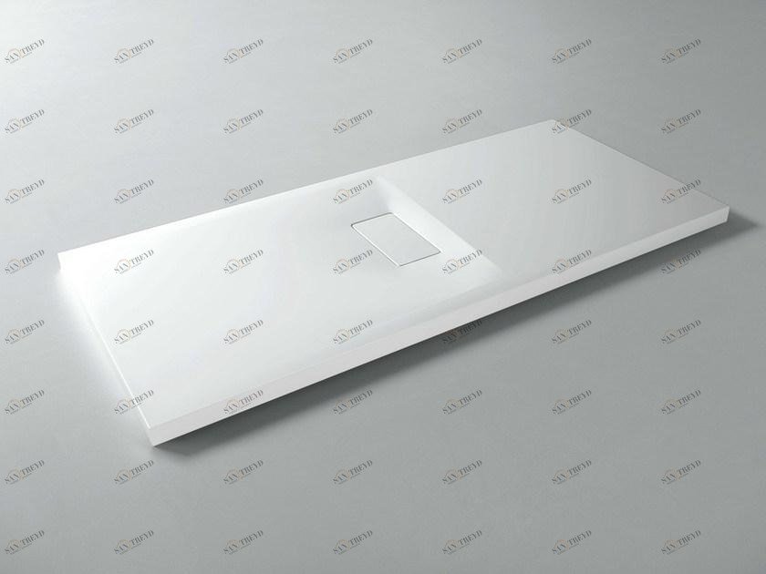 VISMARAVETRO Прямоугольный душевой поддон из cristalplant® на заказ Complementi sun-id-1488237