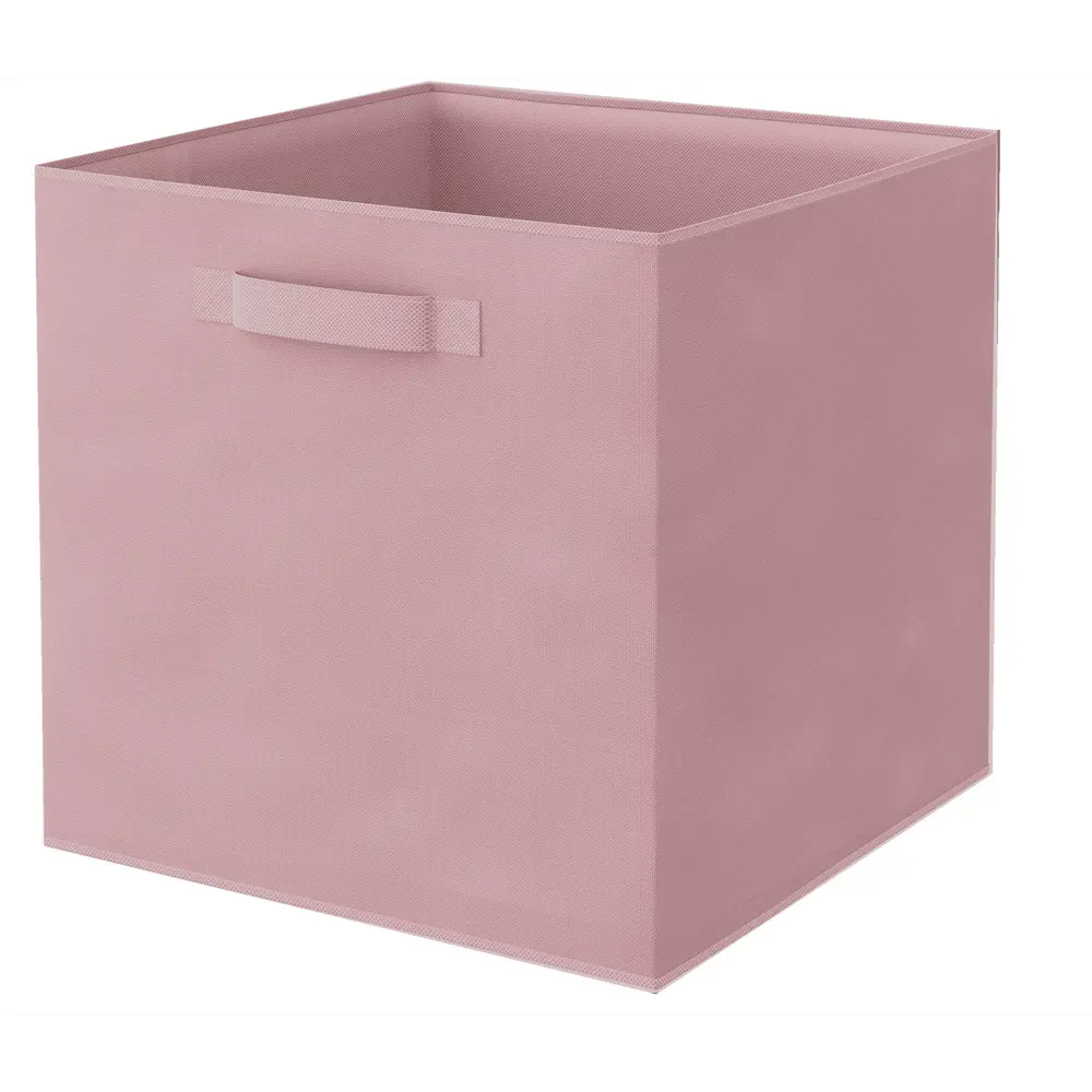 Короб Spaceo KUB Kiss 31x31x31 см 29.7 л полиэстер цвет розовый 81990611 STLM-2125238 - Вид №1