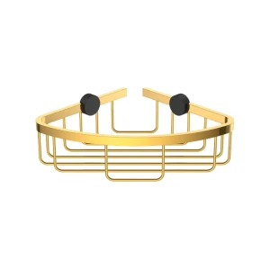 Полка для душа Iddis Art LMARTS00Zi44 угловая 1 ярус цвет золото