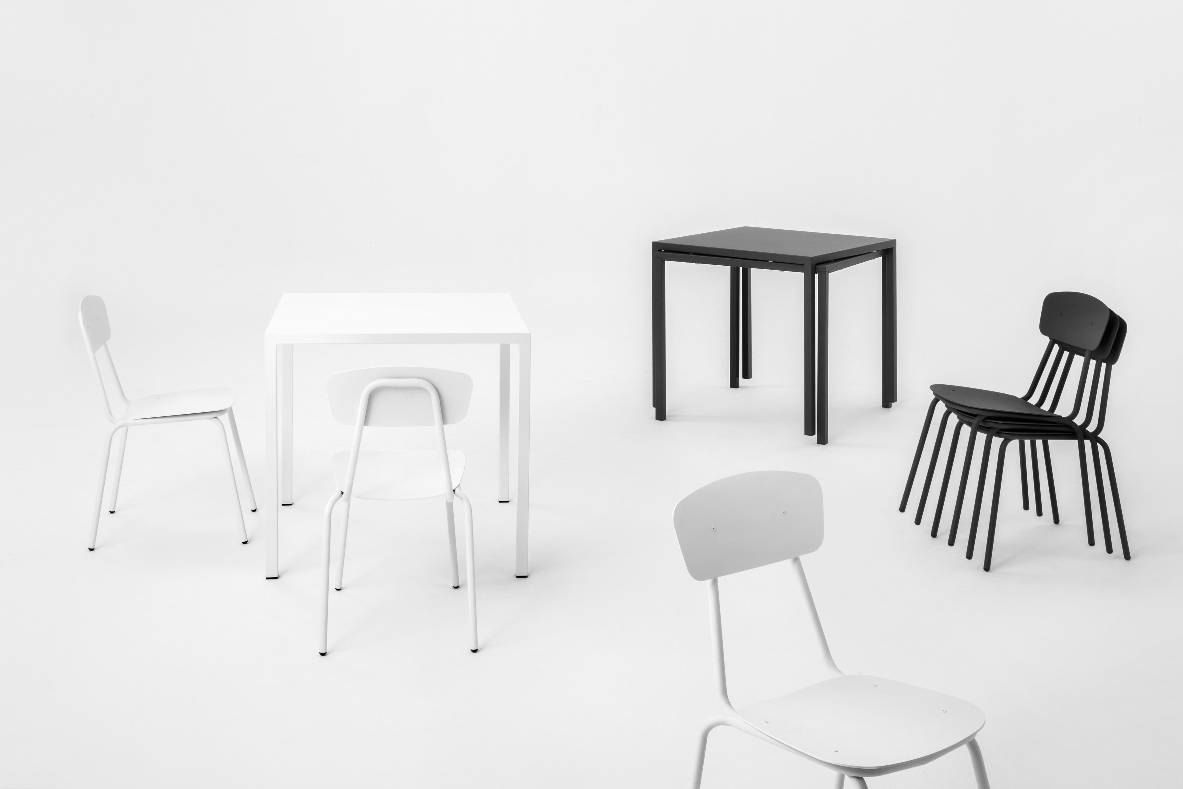 Металлический штабелируемый стул Mara Simple Outdoor ARCH-00133725 - Вид №7